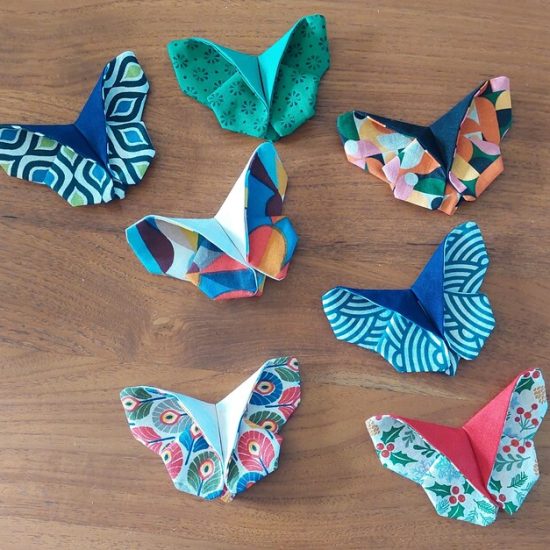Papillons origami